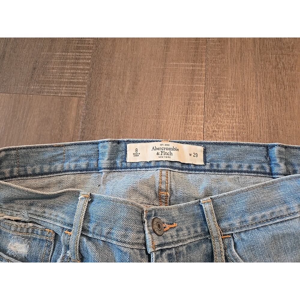 Abercrombie & Fitch Jeans Cut Off Sz 29 8 - Picture 9 of 12